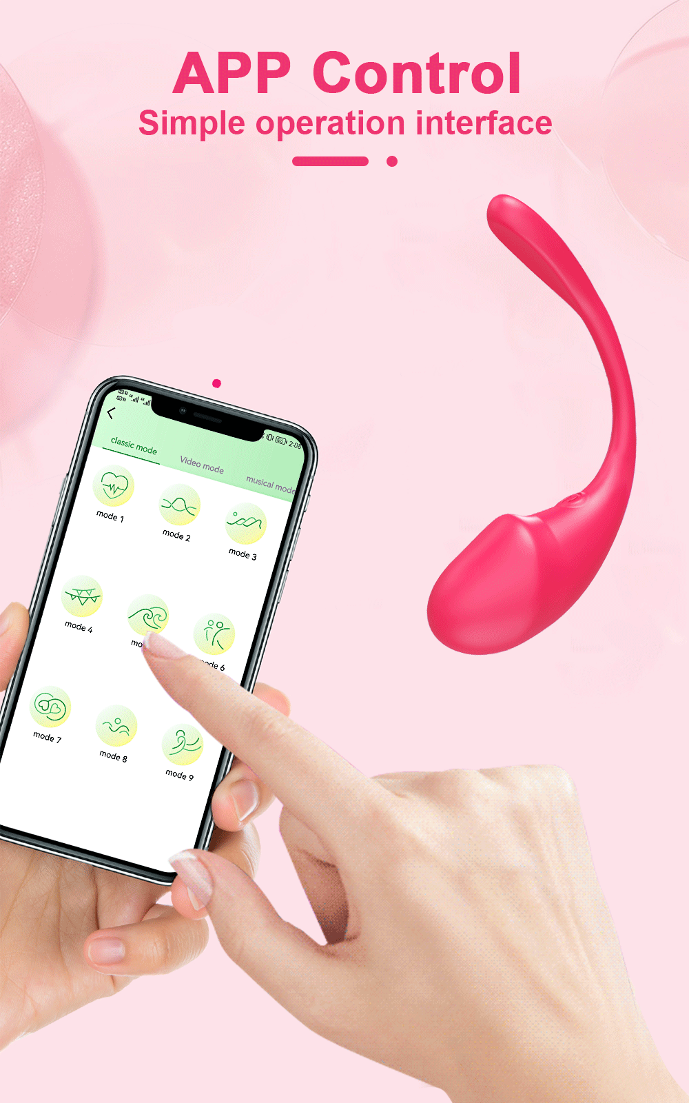 Orelis Remote Controlled Bluetooth G-SPOT Stimulator